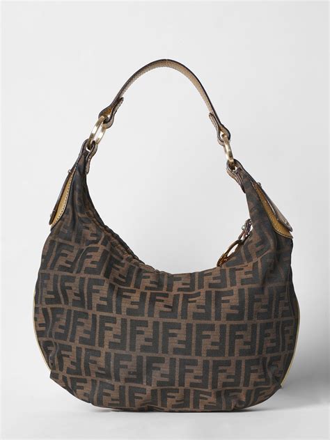 fendi zucca hobo bags